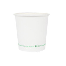 Copo Cartão Naturpack para Bebidas Quentes/Café 70ml Emb. c/100 Un.