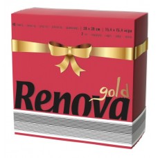 Guardanapo 40x40 Renova Gold Vermelho  Guardanapo 40x40 Renova Gold Vermelho