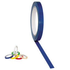 Rolo de Fita Adesiva PVC 60mx12mm Azul Emb. c/ 12 Un.
