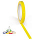 Rolo de Fita Adesiva PVC 60mx12mm Amarelo Emb. c/ 12 Un.