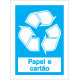 Sinal Ecoponto Azul PVC Fotolum Un.
