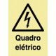 Sinal Quadro Eletrico PVC Fotolum Un.