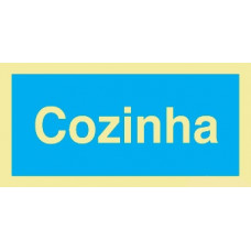 Sinal Cozinha PVC Opaco Un.