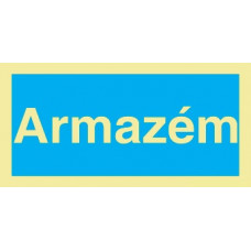 Sinal Armazém PVC Opaco Un.