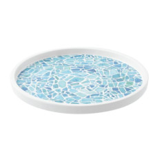 Prato Raso Melamina Mosaic 21.5cm Un. Prato Raso Melamina Mosaic 21.5cm Un.