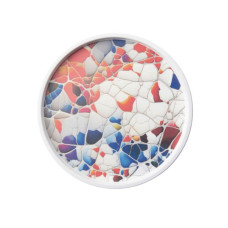 Prato Plano Melamina Mosaic II 21.5cm Prato Plano Melamina Mosaic II 21.5cm