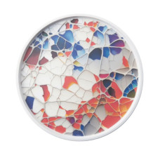 Prato Plano Melamina Mosaic II 28.5cm Prato Plano Melamina Mosaic II 28.5cm