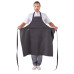 Avental CHEF Peitilho+Cintura Preto Reciclado Un.