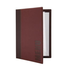 Capa Ementa A4 Bordeaux  Un.
