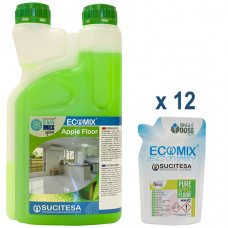 Detergente Ecomix Limpa Pavimentos Maçã Monodose Un.